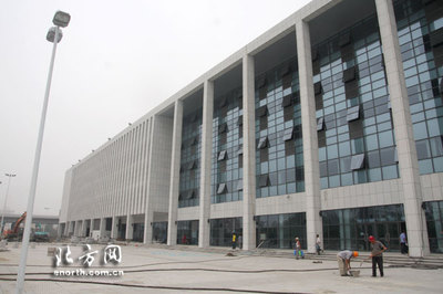 西站长途客运中心建设收尾 以人性化设计为核心，兼顾绿色节能新标杆